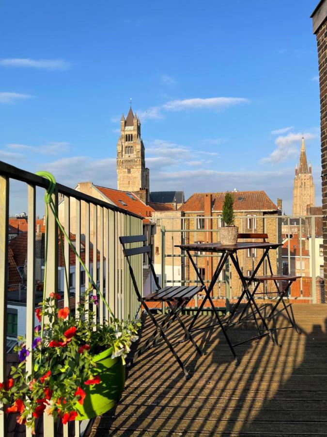 Cosy Penthouse In The Heart Of Bruges ברוז' מראה חיצוני תמונה