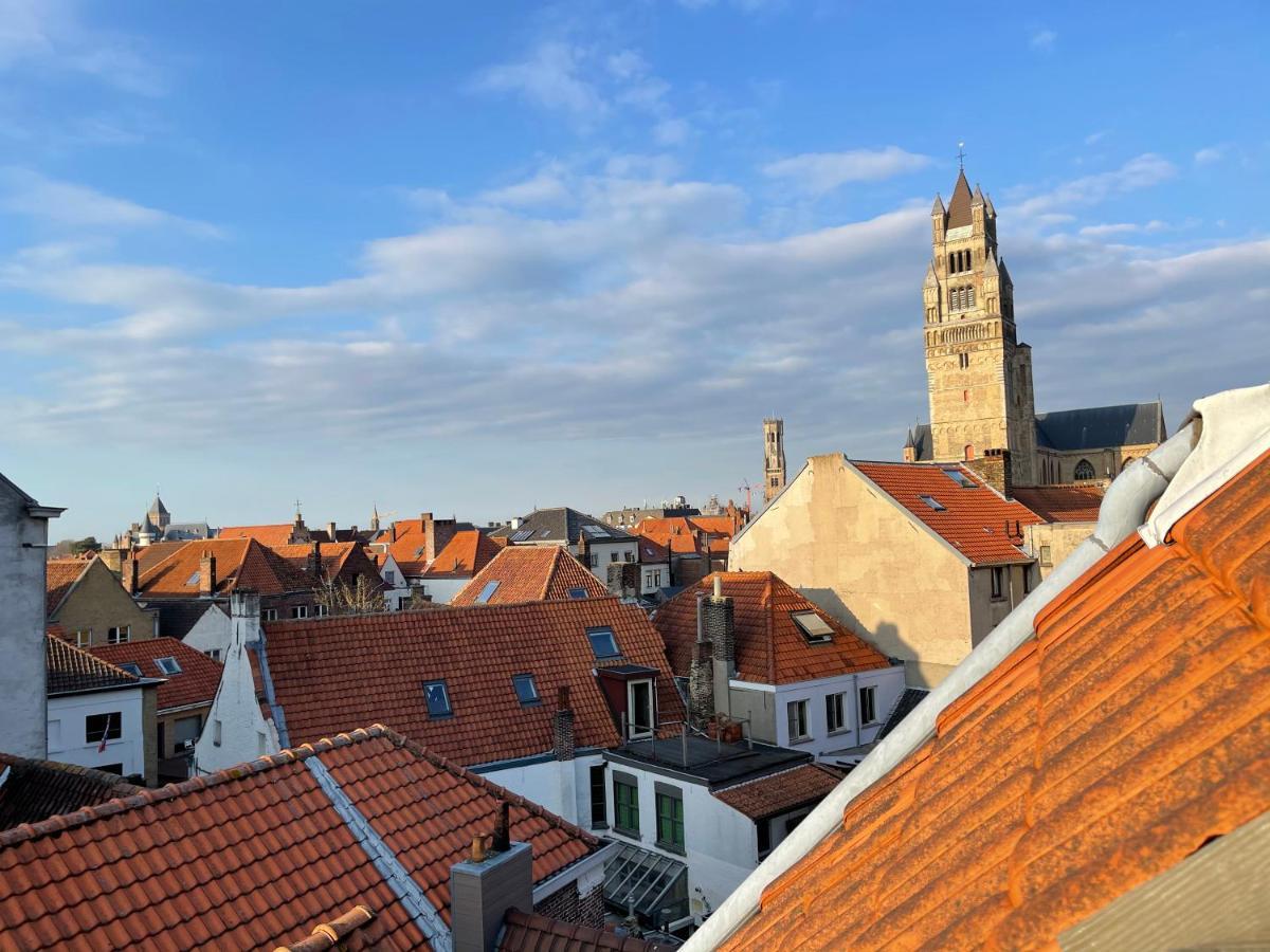 Cosy Penthouse In The Heart Of Bruges ברוז' מראה חיצוני תמונה