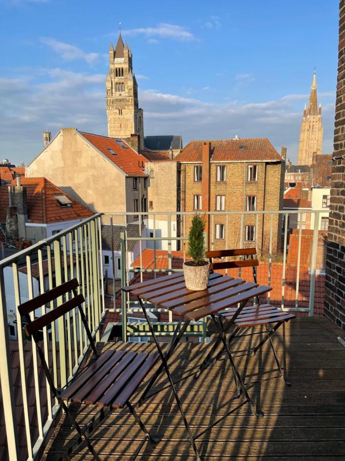 Cosy Penthouse In The Heart Of Bruges ברוז' מראה חיצוני תמונה